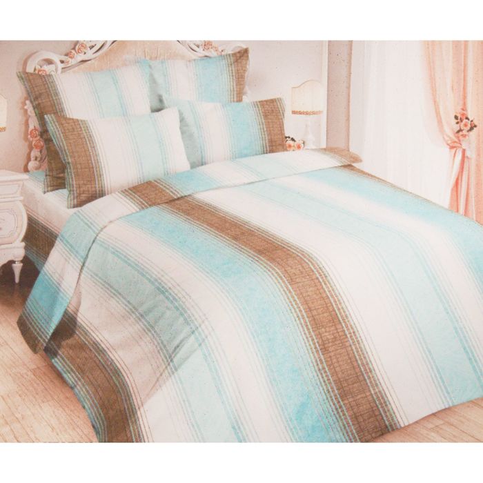 Постельное бельё "Добрые традиции" 2 сп., рис. 353/1, 180х215, 175х215, 70х70 - 2шт., бязь 105 г/м2