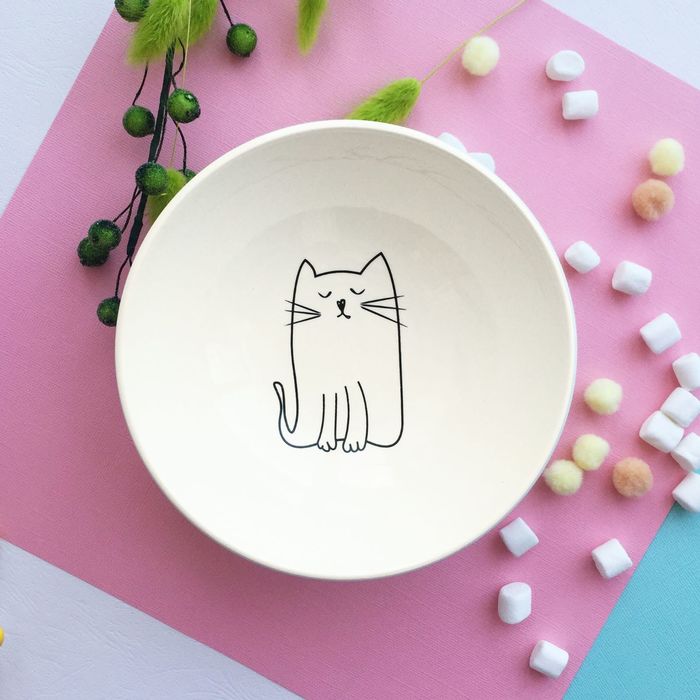 Салатник 400 мл "Киска", 16,5 см