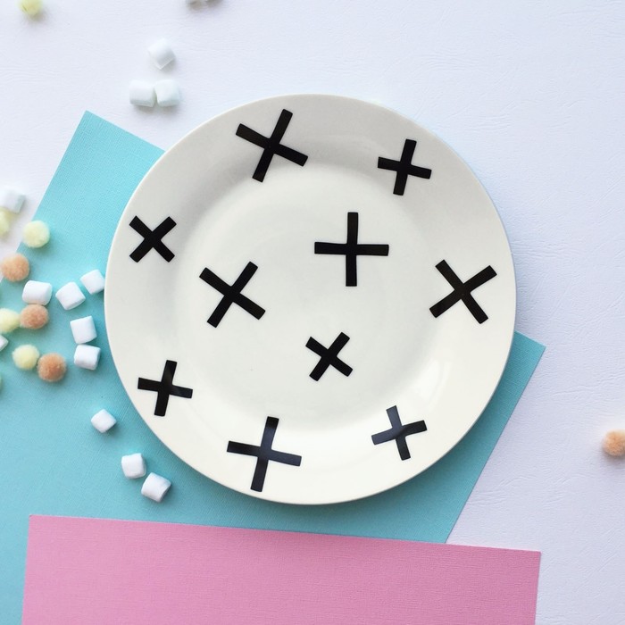 Тарелка 20 см My Little Cross, с бортами