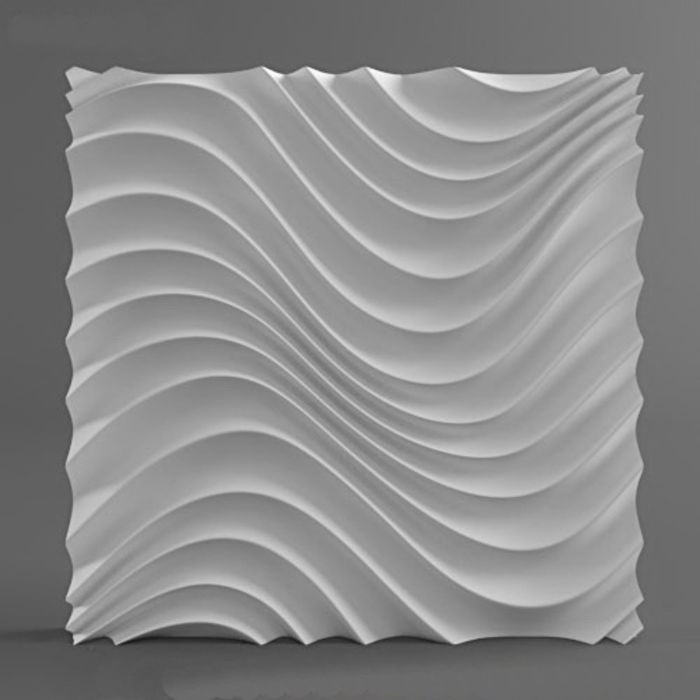 Гипсовая 3D панель Atria 500х500