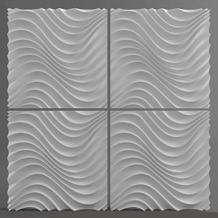 Гипсовая 3D панель Atria 500х500