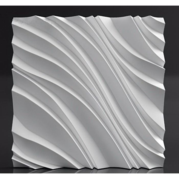 Гипсовая 3D панель Brezee 500х500