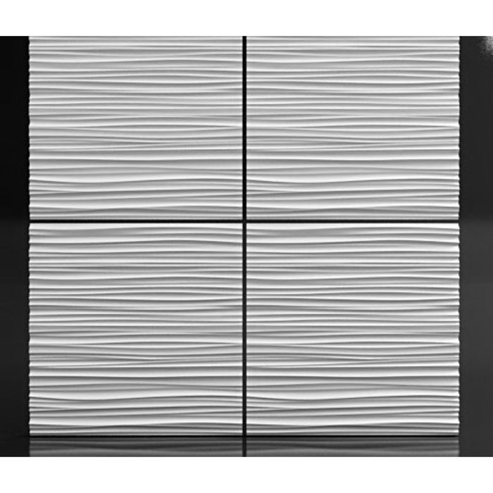 Гипсовая 3D панель Calm 500х500