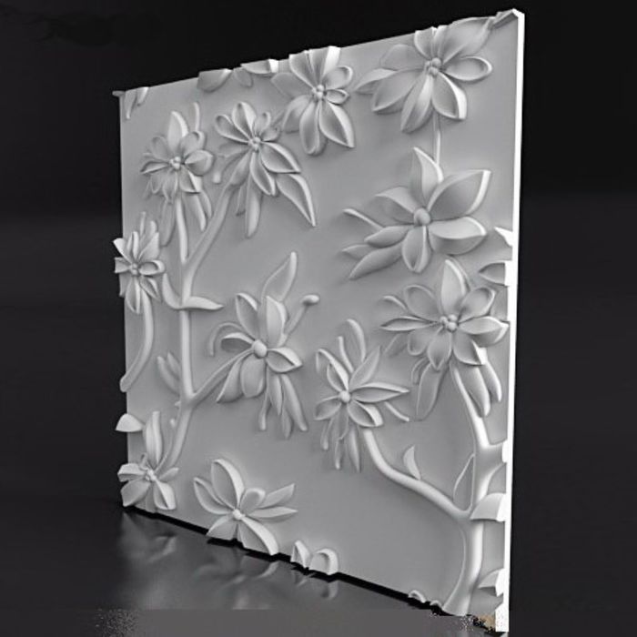Гипсовая 3D панель Eden 500х500