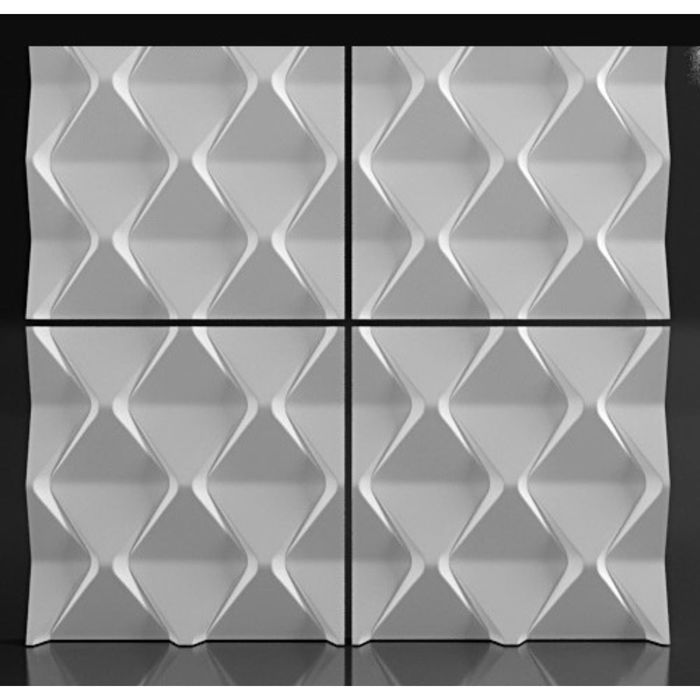 Гипсовая 3D панель Falls 500х500