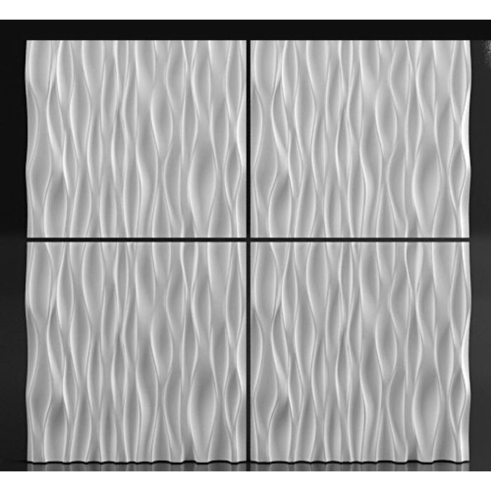 Гипсовая 3D панель Prelim 500х500