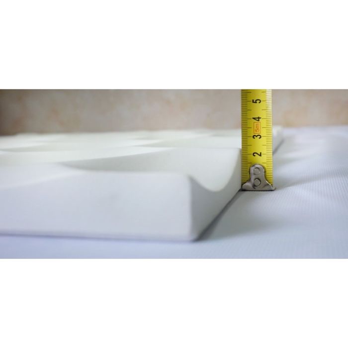 Гипсовая 3D панель Slope 500х500