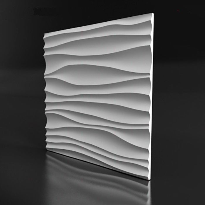 Гипсовая 3D панель "Зубен" 500х500