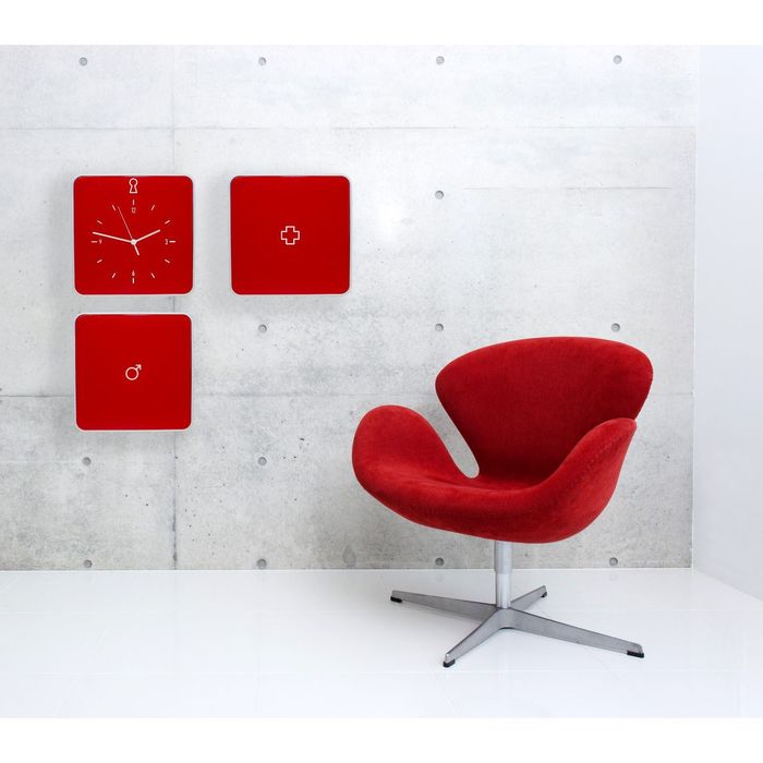 Ящик для лекарств, цвет красный