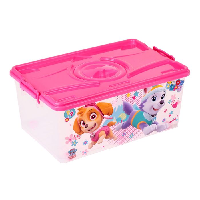 Контейнер "Щенячий патруль", 40 л, с крышкой