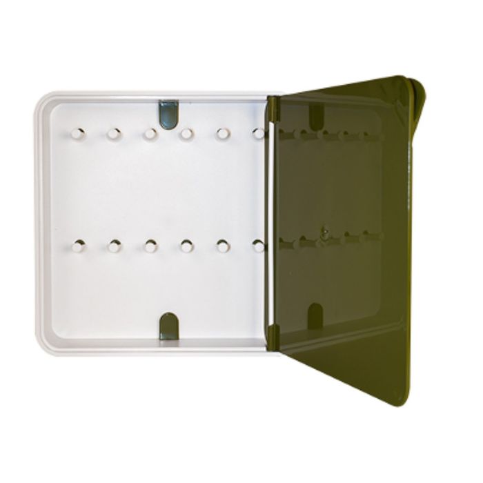 Ящик для ключей Byline, цвет дверцы зеленый