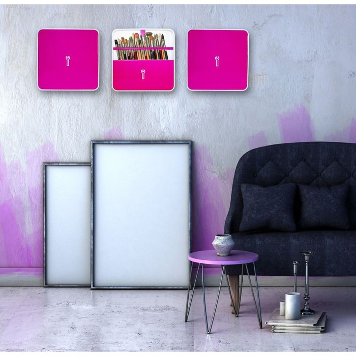 Ящик для ключей Byline, цвет дверцы розовый