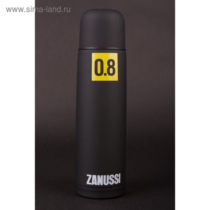 цена Термос Zanussi Cervinia, 0.8 л, цвет чёрный