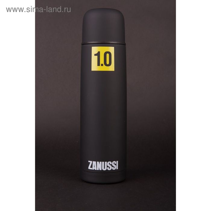 цена Термос Zanussi Cervinia, 1 л, цвет чёрный