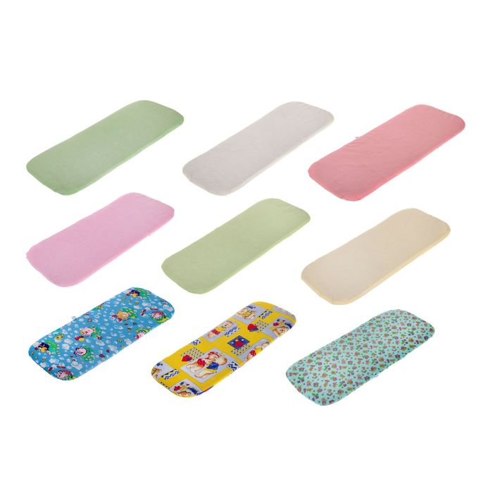 Матрас детский в коляску, кокос, цвет МИКС