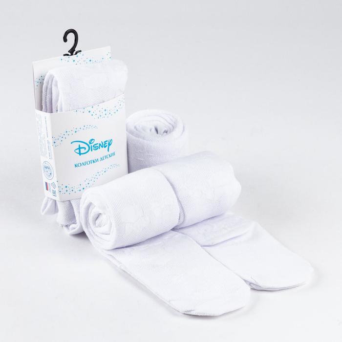 Колготки детские ажурные "Минни Маус" , раппорт рост 116-122 см, 6-7 лет, 80% хл.,17% п/а, 3% эл.