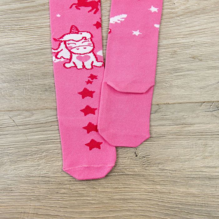 Колготки детские "Единорог"рост 86-92 см, 1,5-2 года, 80% хл.,17% п/а, 3% эл.