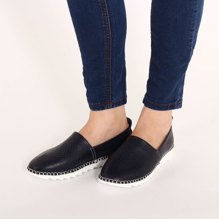 Эспадрильи женские, размер 38, цвет синий (арт. 16141-2)