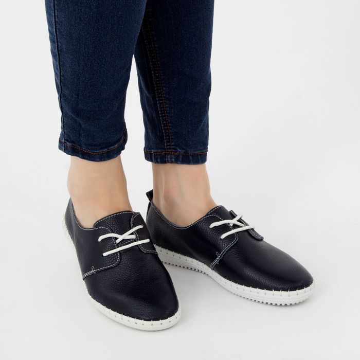 Кеды женские, размер 38, цвет синий (арт. 15127-3)