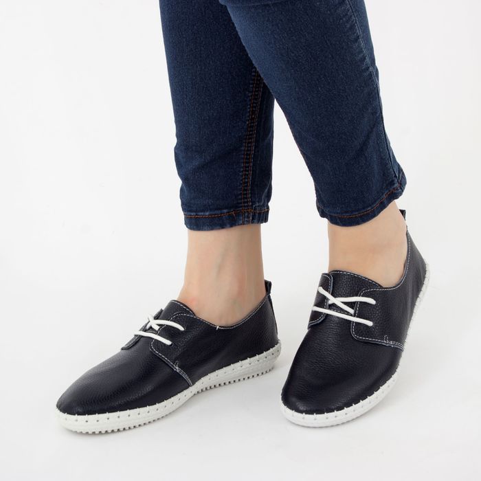 Кеды женские, размер 39, цвет синий (арт. 15127-3)