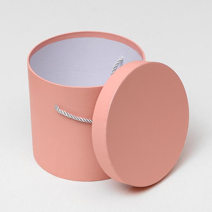 Набор коробок 3в1, цвет розовый, 23 х 23 х 20 - 15 х 15 х 15 см