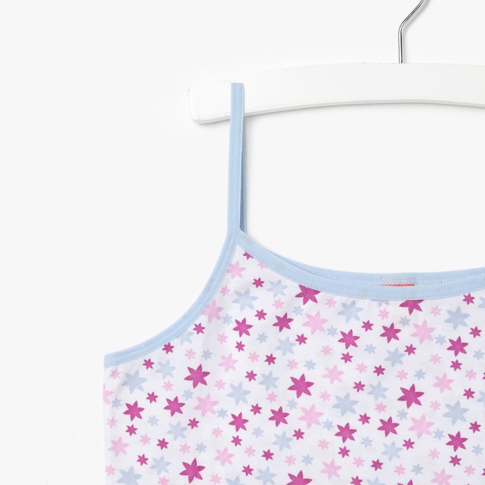 Майка для девочки, рост 152-158 см, цвет белый