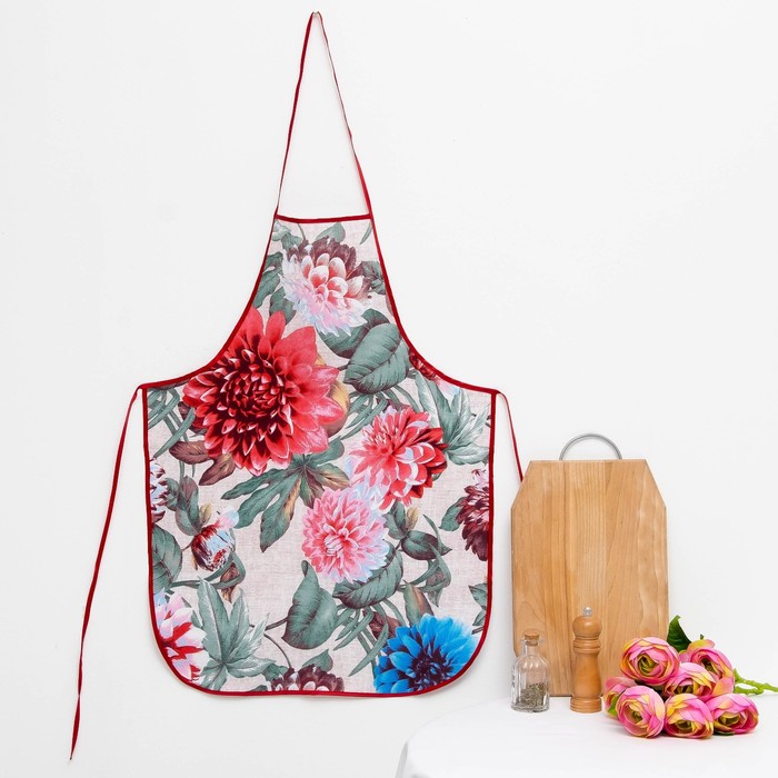 Фартук без кармана Георгины 73х55