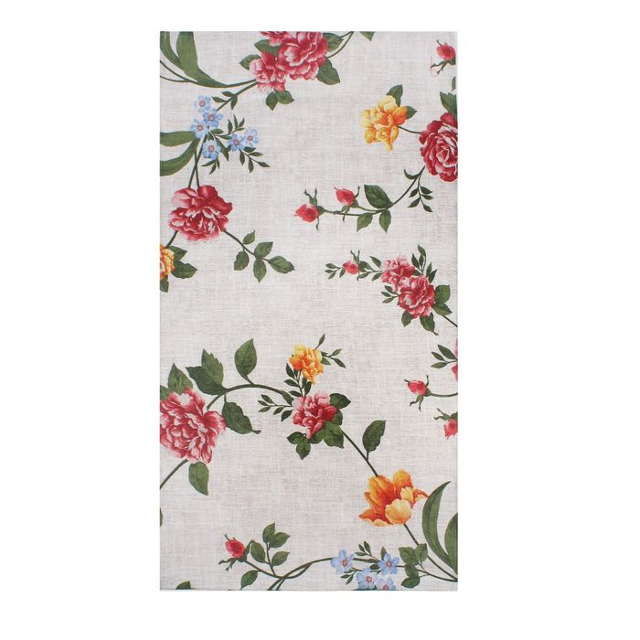 Полотенце Розы сер 40х75 см, рогожка 160г/м хл100%