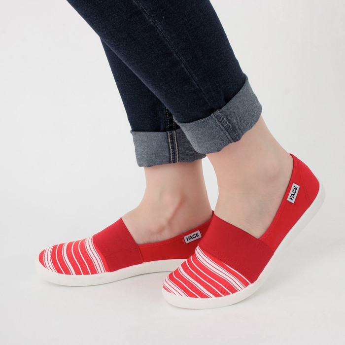 Кеды женские Face арт. RT-01-02-96, красный, размер 38