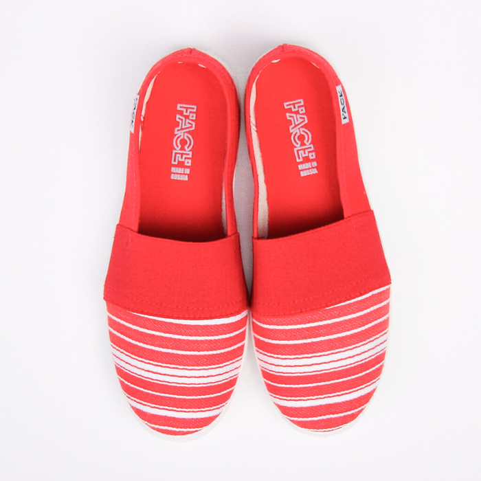 Кеды женские Face арт. RT-01-02-96, красный, размер 38