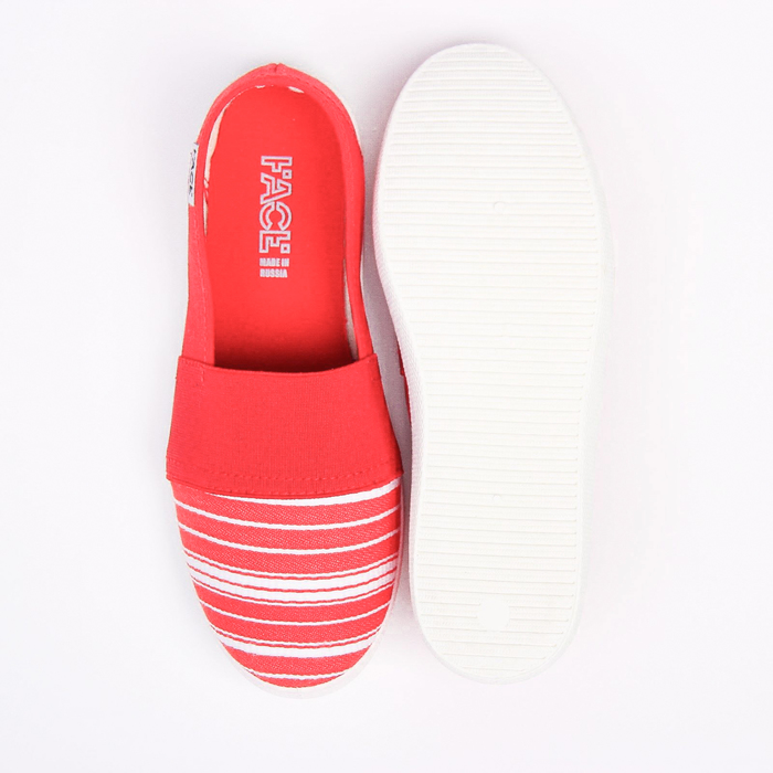 Кеды женские Face арт. RT-01-02-96, красный, размер 38