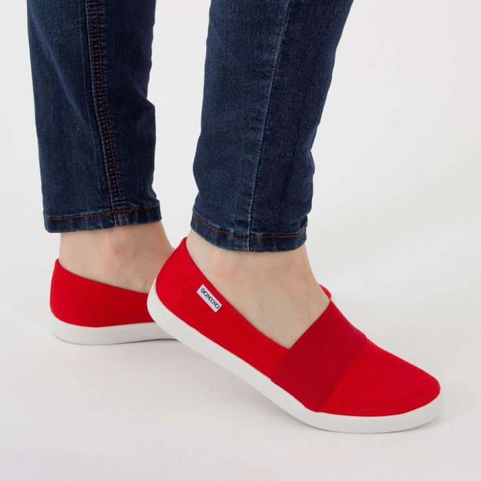 Кеды женские Domino арт. DRT-01-02-06, красный, размер 37