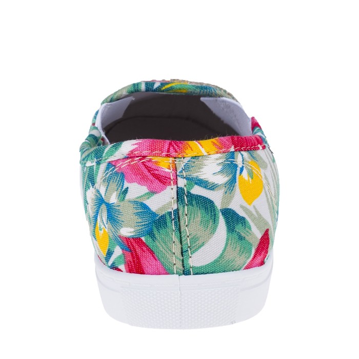 Слипоны женские, размер 40, цвет зелёный (арт. CWU-509-01-21)