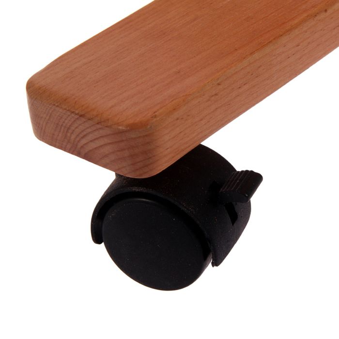 Вешалка гардеробная на колесиках R.Atlant 179х90х42 см, светлый бук