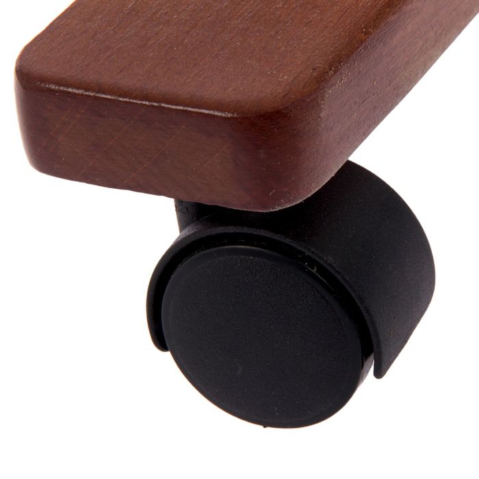 Вешалка гардеробная на колесиках R.Atlant 179х90х42 см, темный бук