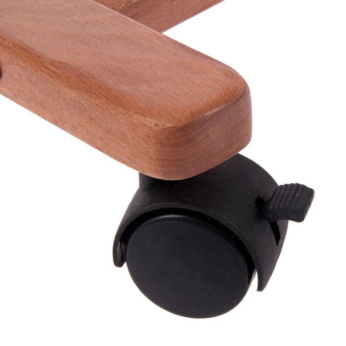 Вешалка гардеробная на колесиках R.Atlant-mini 120х60х30 см, бук