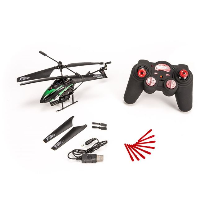 Радиоуправляемый вертолет WLTOYS V398 MINI HELICOPTER WITH ROCKET GUN