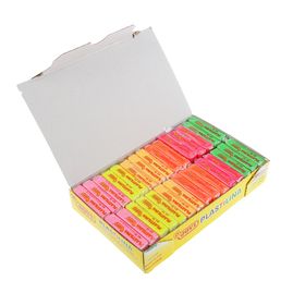 

Пластилин 50 г JOVI, флуоресцентный, 6 цветов, МИКС (цена за 1 шт.)