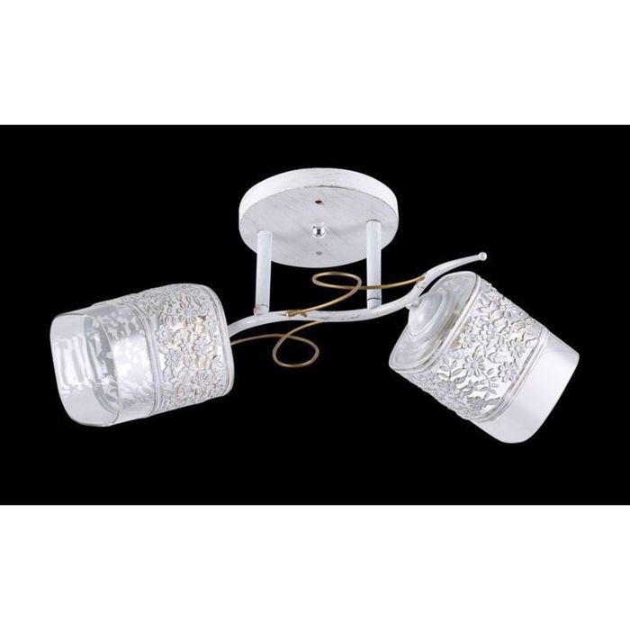 Люстра "Силия" 2 лампы 60Вт Е27 белый