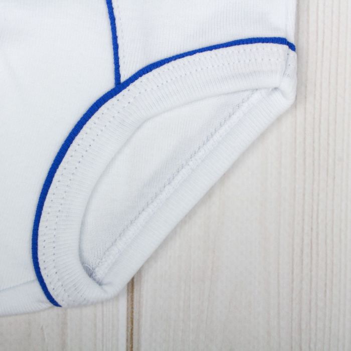 Трусы для мальчика, рост 122-128 см, цвет белый 123