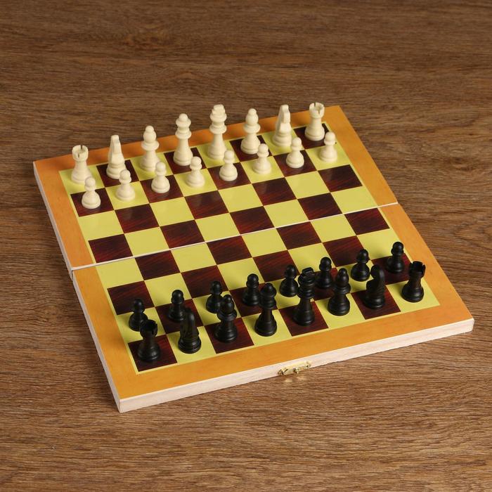 Шахматы Классика, доска 29 х 29 см шахматы без бренда шахматы обиходные 29 х 29 см король 6 7 см пешка 3 1 см
