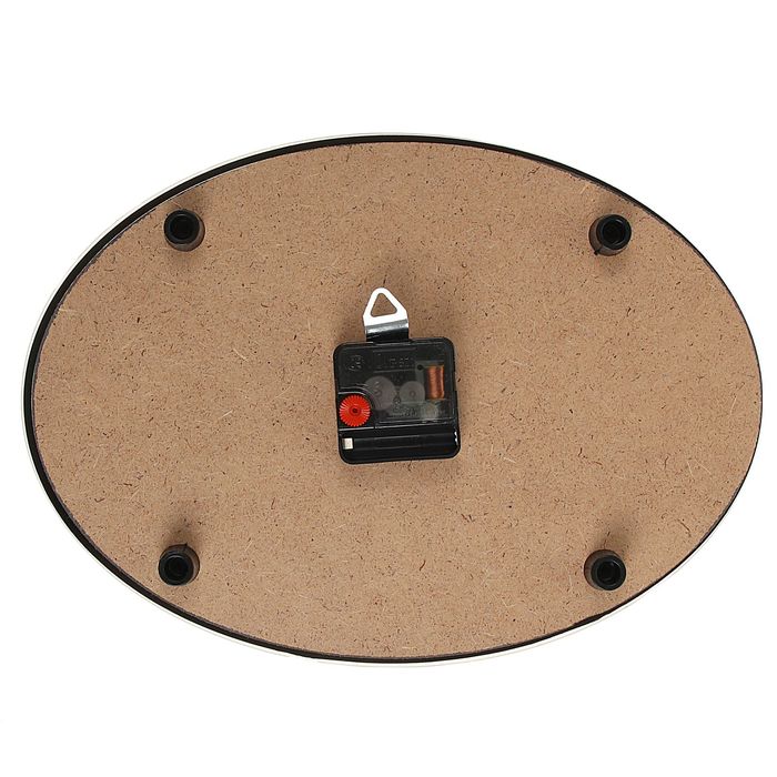 Часы настенные овальные "Лебедь", 35х46 см