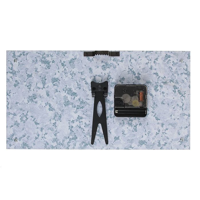 Часы настольные прямоугольные "Божья коровка на цветке", 17х32 см