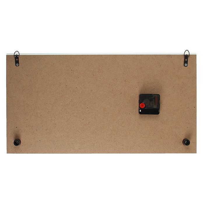 Часы настенные прямоугольные "Корабль", 26х52 см