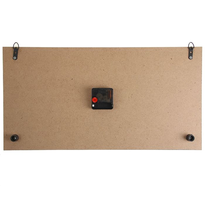 Часы настенные прямоугольные "Чашка кофе", 52х26 см