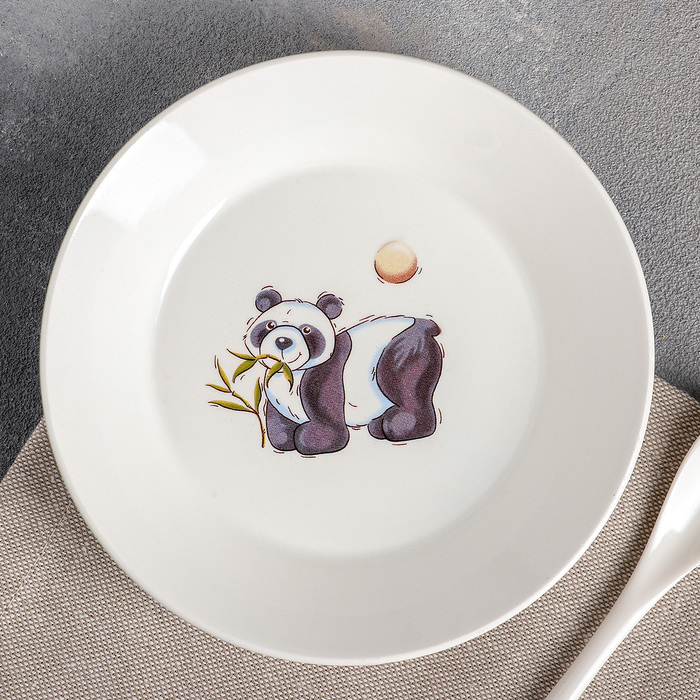 Блюдце-тазик 14 см "Зоопарк", 150 мл