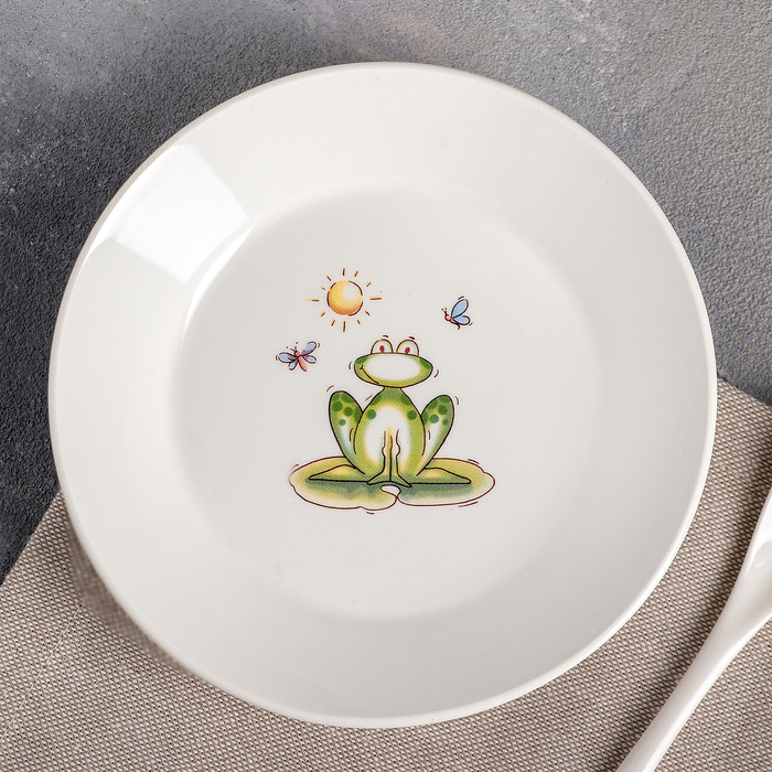 Блюдце-тазик 14 см "Зоопарк", 150 мл