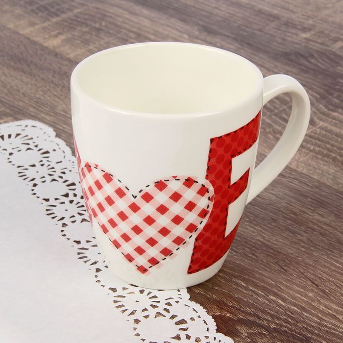 Кружка 260 мл Love, МИКС