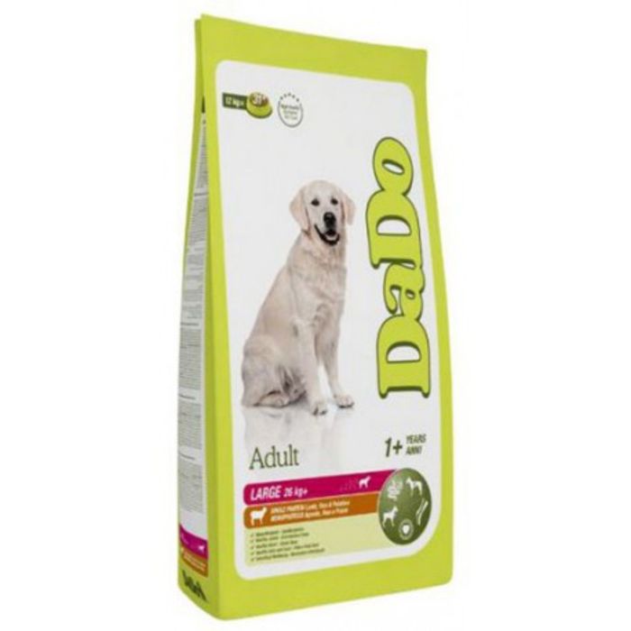 Сухой корм DaDo для собак крупных пород, с рыбой и рисом, 12 кг