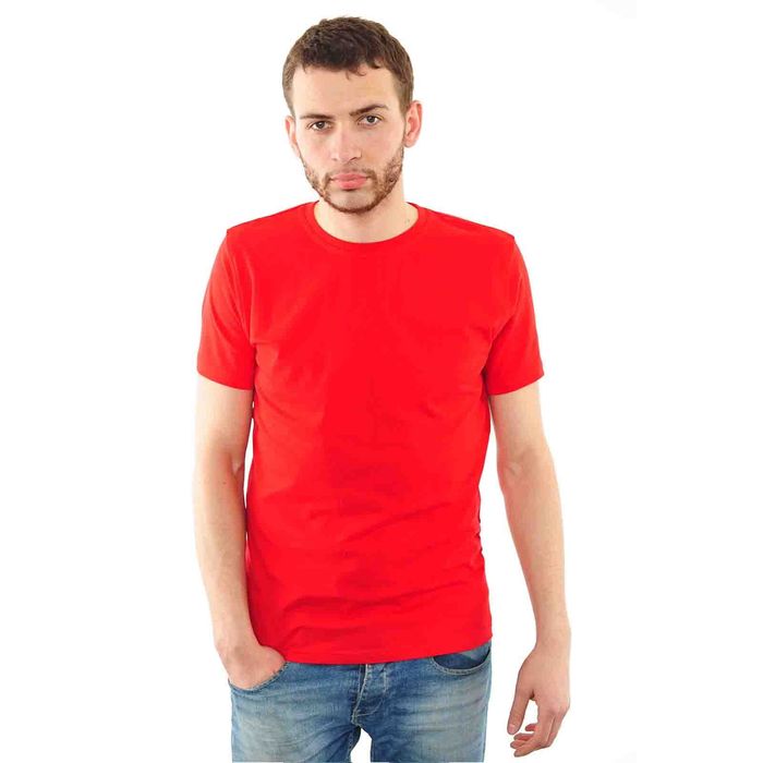 Футболка мужская арт.FM0110101011 цвет красный, р-р 50-52 (XL)